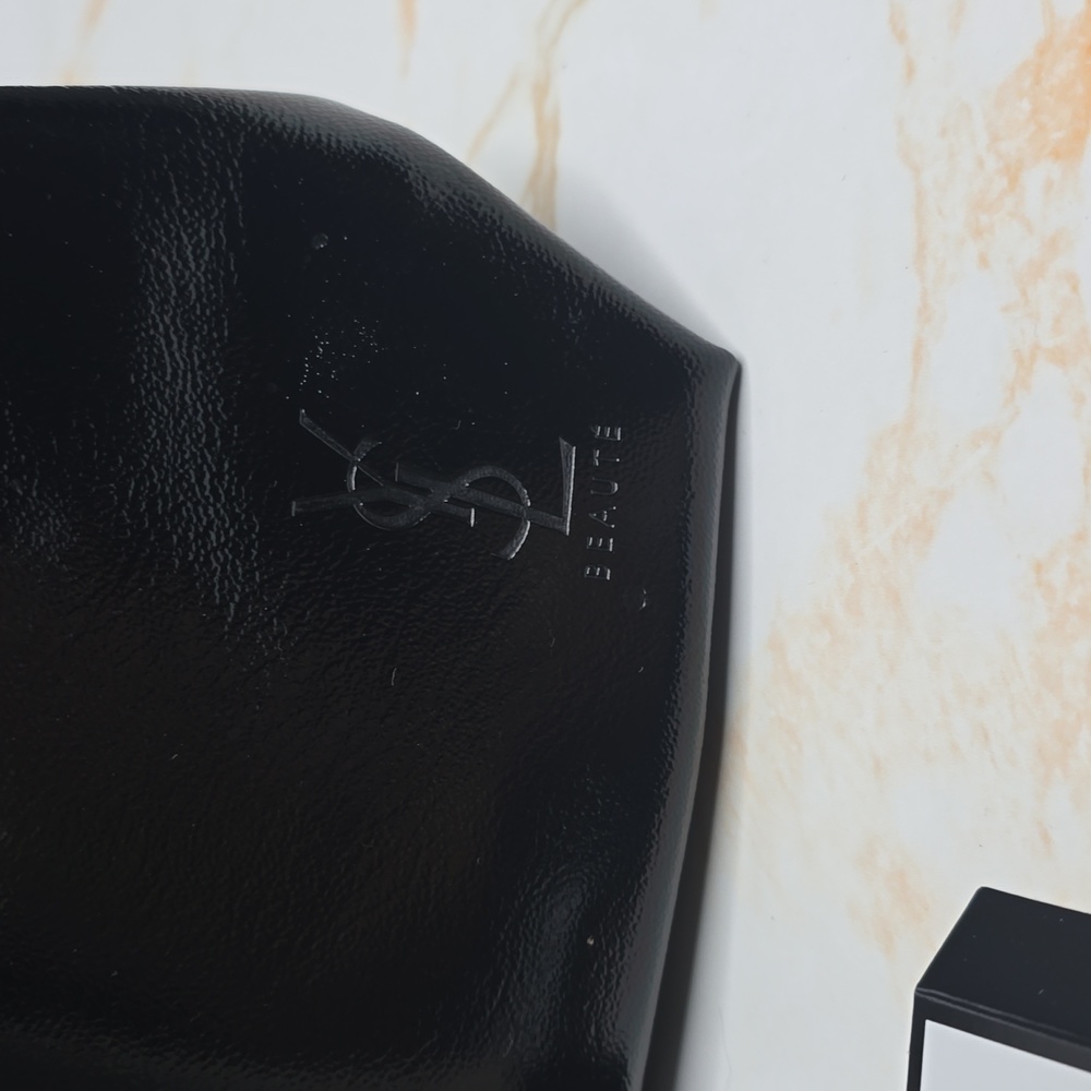 Yves Saint Laurent Black Cosmetic Bag with Libre Products Bundle New - Picture 2 of 5